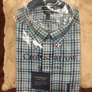 Men’s Croft and barrel button down shirt new